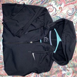nike dri fit zip up